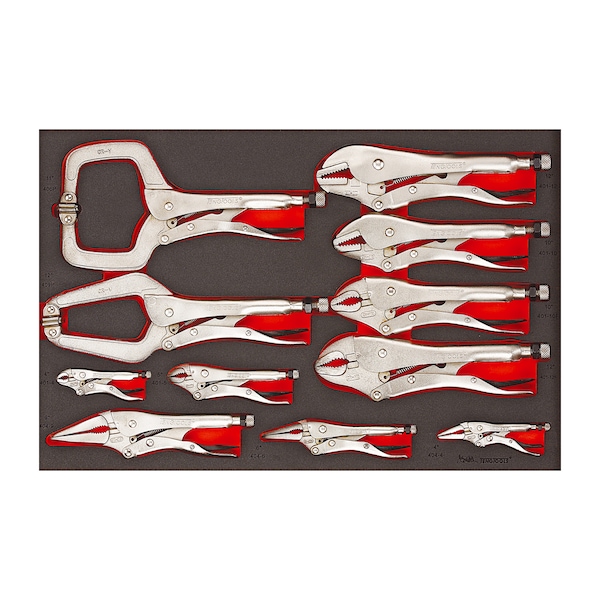Teng Tools TTEVG11 - 11 Piece Power Grip Plier Set in EVA TTEVG11 - main